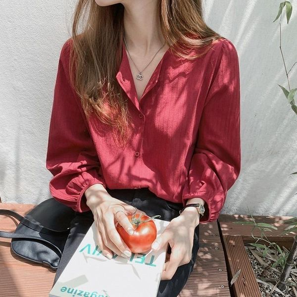 women's t-shirt fashion style woman tshirts korean womens casual clothing retro design sense back long-sleeved shirt temperament thin t, White
women's t-shirt fashion style woman tshirts korean womens casual clothing retro design sense back long-sleeved shirt temperament thin t, White