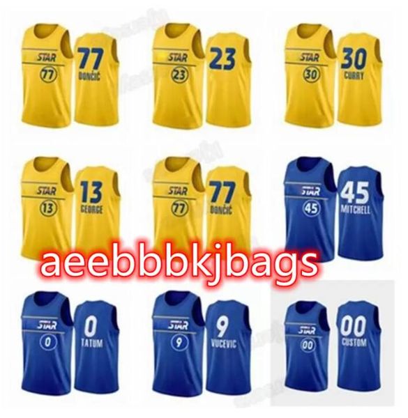 2021-22 new star jersey basketball luka 77 durant irving 45 mitchell paul 13 george allen jerseys harden tatum mens stitched custom madevsv, Black;red
2021-22 new star jersey basketball luka 77 durant irving 45 mitchell paul 13 george allen jerseys harden tatum mens stitched custom madevsv, Black;red