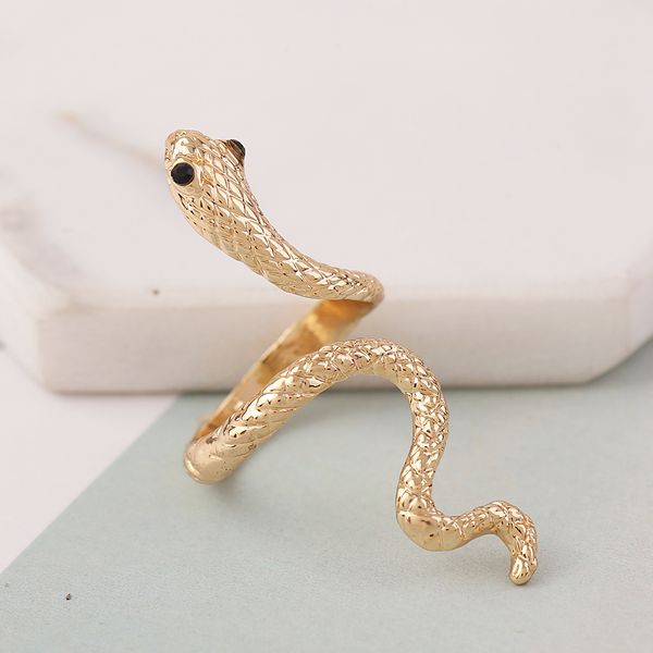 exaggerated personality snake ring middle finger 3d ring hip hop female gift, Golden;silver
exaggerated personality snake ring middle finger 3d ring hip hop female gift, Golden;silver