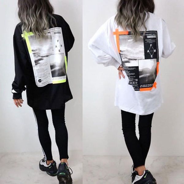 women's hoodies & sweatshirts 2021 fashion loose printed oversized streetwear cool letter print regular round neck hoodie, Black
women's hoodies & sweatshirts 2021 fashion loose printed oversized streetwear cool letter print regular round neck hoodie, Black
