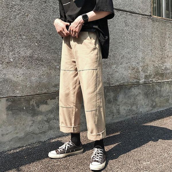 men's pants nice summer and autumn korean version of the wild loose solid color casual simple straight nine khaki / army green m-2xl, Black
men's pants nice summer and autumn korean version of the wild loose solid color casual simple straight nine khaki / army green m-2xl, Black