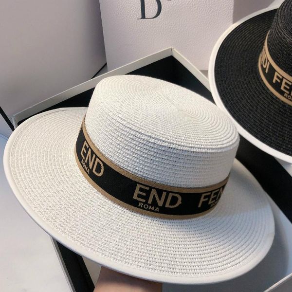 wide brim hats summer style raffia straw hat ribbon letter big ladies sun seaside vacation travel 2021, Blue;gray
wide brim hats summer style raffia straw hat ribbon letter big ladies sun seaside vacation travel 2021, Blue;gray