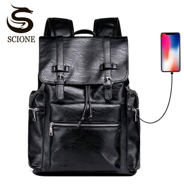 backpack fashion men's business usb charging pu leather lapbag for teenagers male waterproof travel school
backpack fashion men's business usb charging pu leather lapbag for teenagers male waterproof travel school