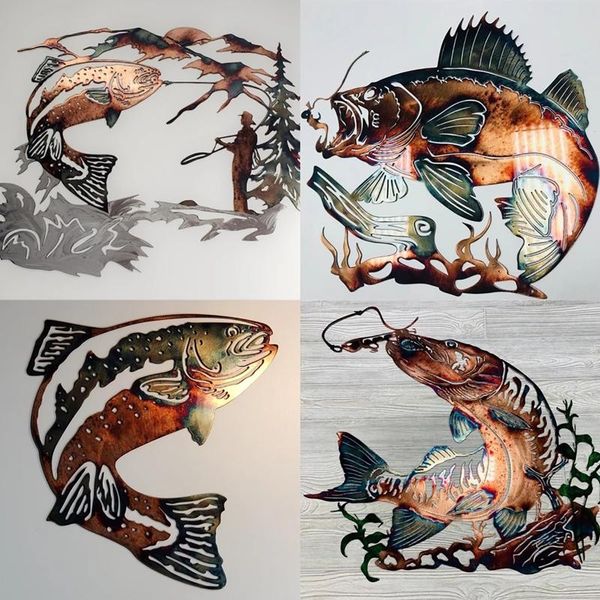 decorative objects & figurines 3d metal wall art-fishing decor hanging hunting scene art for indoor outdoor animal artwork rustic
decorative objects & figurines 3d metal wall art-fishing decor hanging hunting scene art for indoor outdoor animal artwork rustic