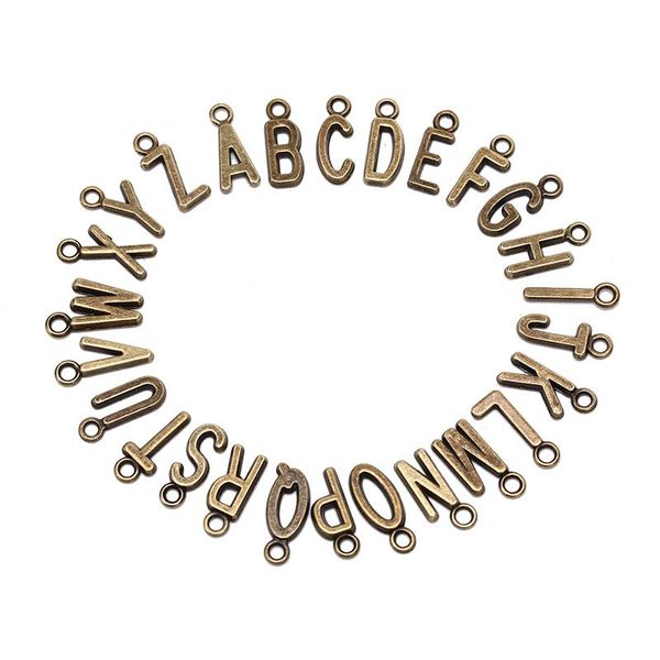 charms 26pcs alphabet a-z pendents letters diy jewelry findings gold bronze silver color for making
charms 26pcs alphabet a-z pendents letters diy jewelry findings gold bronze silver color for making