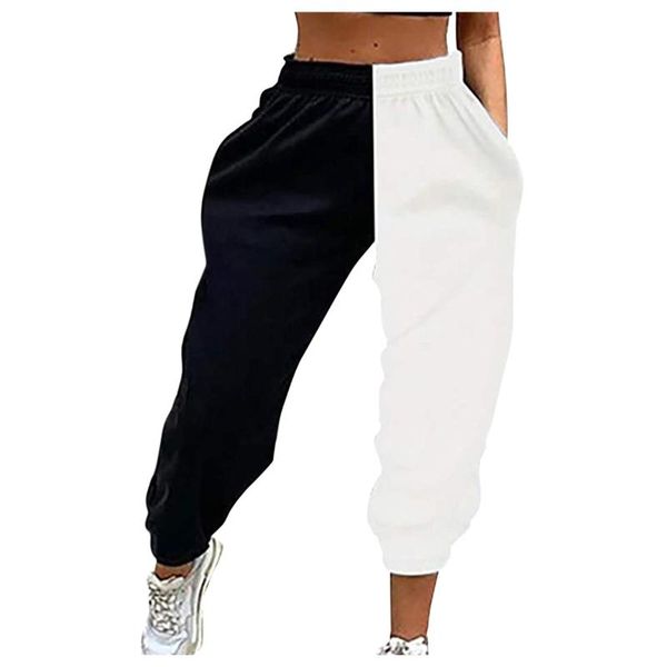 hip hop sweatpant women high waist jogger pants gym sweat fashion streetwear korean trousers color block women's & capris, Black;white
hip hop sweatpant women high waist jogger pants gym sweat fashion streetwear korean trousers color block women's & capris, Black;white