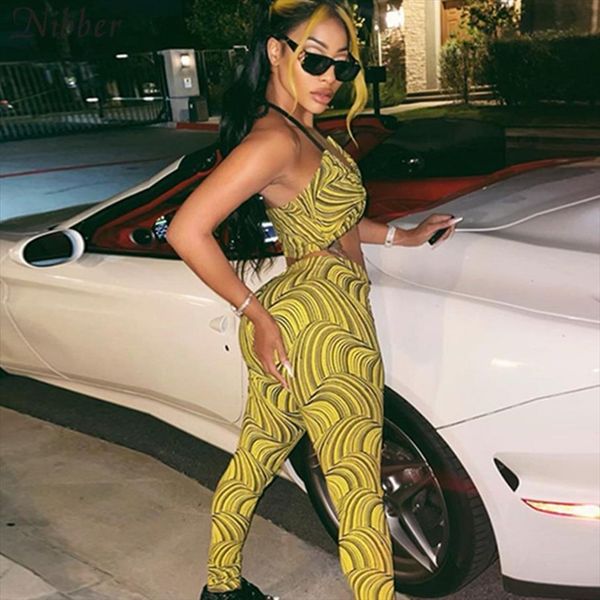 fashion printing 2 two womenpant piece set halter bandage hollow out crop pencil pants party vacation outfits, White
fashion printing 2 two womenpant piece set halter bandage hollow out crop pencil pants party vacation outfits, White