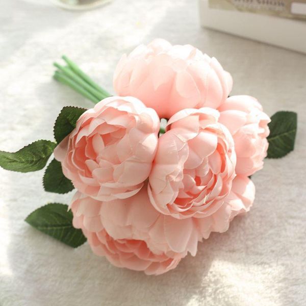 beautiful peony artificial silk flowers small bouquet flores home party spring wedding decoration 6 heads fake #gm decorative & wreaths
beautiful peony artificial silk flowers small bouquet flores home party spring wedding decoration 6 heads fake #gm decorative & wreaths