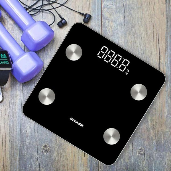 smart scales body fat scale bluetooth composition analyzer measurement of weight bmi muscle hydration (up to 180 kg)
smart scales body fat scale bluetooth composition analyzer measurement of weight bmi muscle hydration (up to 180 kg)