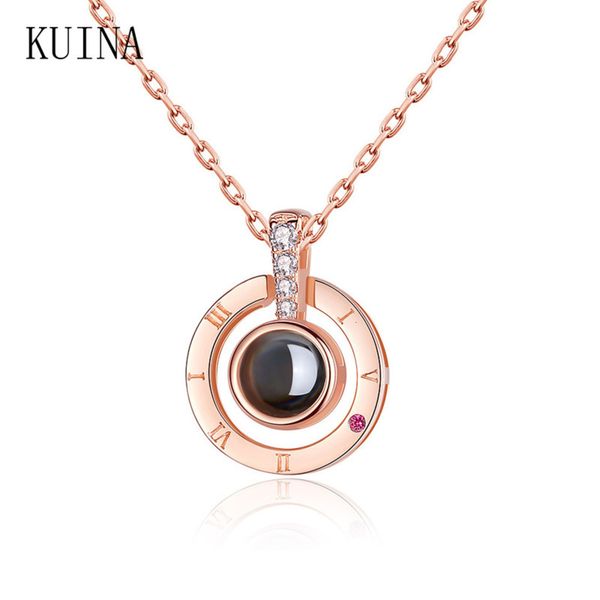 925 pure silver vibrato one hundred languages tiktok, i you, love memory necklace, miniature pendant, collar chain, Black
925 pure silver vibrato one hundred languages tiktok, i you, love memory necklace, miniature pendant, collar chain, Black