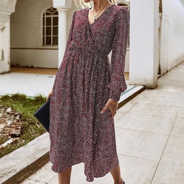 casual dresses autumn fashion women beach v-neck long sleeve high waist slim a-line dress floral printing robe vestidos, Black;gray
casual dresses autumn fashion women beach v-neck long sleeve high waist slim a-line dress floral printing robe vestidos, Black;gray