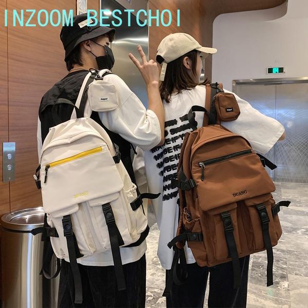 backpack high-capacity campus women high school student men backpacks fashion schoolbag for teenage girls mochila feminina 2021
backpack high-capacity campus women high school student men backpacks fashion schoolbag for teenage girls mochila feminina 2021