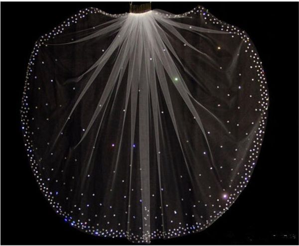bridal veils 2021 glitter bling sparkling 1 layer crystals wedding with comb white ivory accessories, Black
bridal veils 2021 glitter bling sparkling 1 layer crystals wedding with comb white ivory accessories, Black