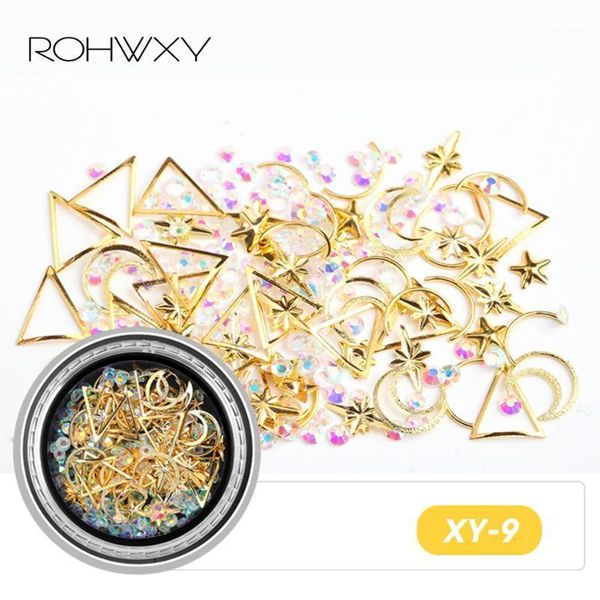 1 box nail decoration art gold star moon rhinestones for nails mix 3d glitter manicure accessories1, Silver;gold
1 box nail decoration art gold star moon rhinestones for nails mix 3d glitter manicure accessories1, Silver;gold