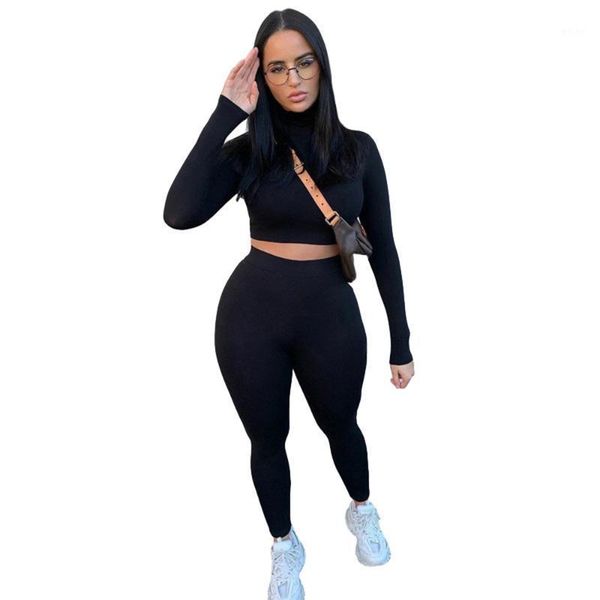 yoga outfit fdbro woman 2 pieces fashion set slim long sleeve high waist pants workout leggings sportswear running fitness exercise