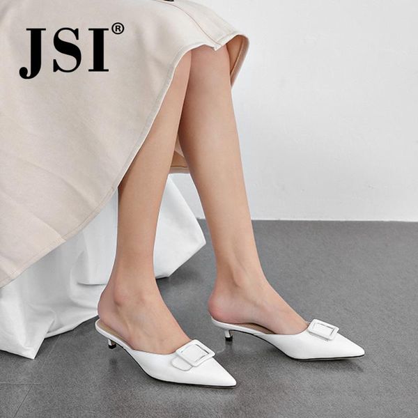 slippers jsi female metal decoration solid color low heel leather shoes handmade comfortable summer jl43, Black
slippers jsi female metal decoration solid color low heel leather shoes handmade comfortable summer jl43, Black
