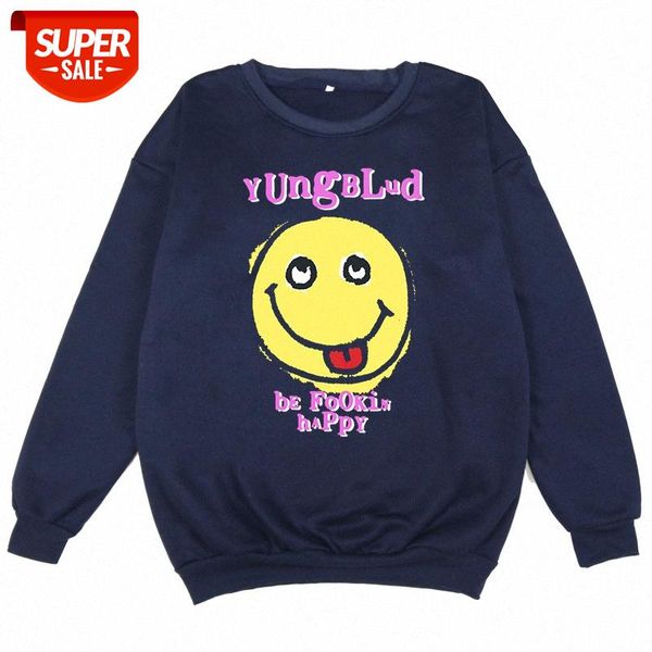cross-border clothing yungblud printed round neck sweater and velvet #vl6y, Black
cross-border clothing yungblud printed round neck sweater and velvet #vl6y, Black