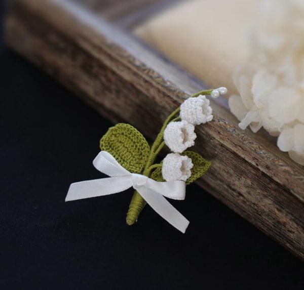 csxjd retro design handmade lace crochet flower pin accessories lily of the valley orchid literary personality brooch, Gray
csxjd retro design handmade lace crochet flower pin accessories lily of the valley orchid literary personality brooch, Gray