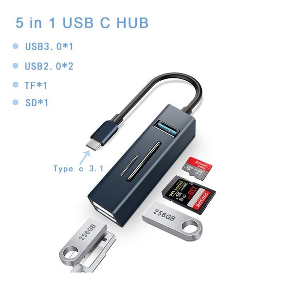 hubs type c usb hub a 3 ports 3.0 2.0 splitter tf/sd card reader adapter for lapdeskcomputer accessories
hubs type c usb hub a 3 ports 3.0 2.0 splitter tf/sd card reader adapter for lapdeskcomputer accessories
