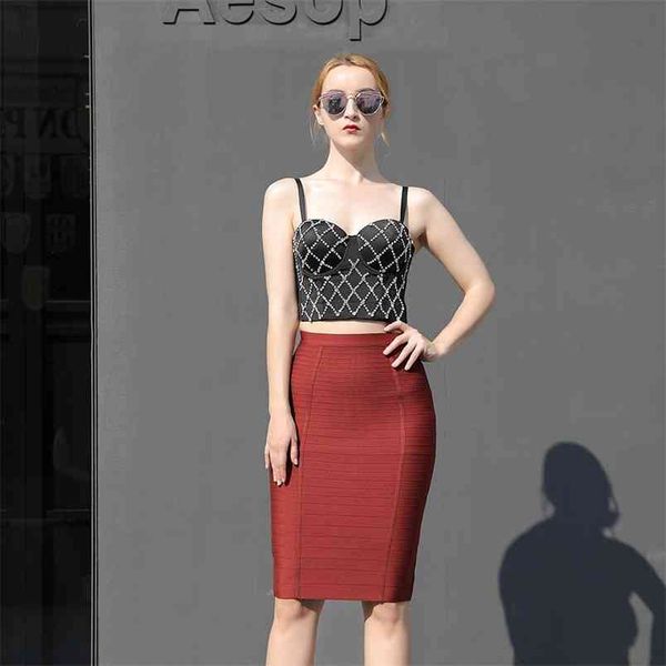 two piece sets elegant women beading bandage skirts party set suits 2 210515, White
two piece sets elegant women beading bandage skirts party set suits 2 210515, White