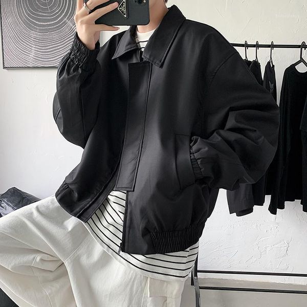 men's jackets autumn short jacket fashion black khaki casual baseball uniform mens streetwear loose hip-hop bomber men, Black;brown
men's jackets autumn short jacket fashion black khaki casual baseball uniform mens streetwear loose hip-hop bomber men, Black;brown