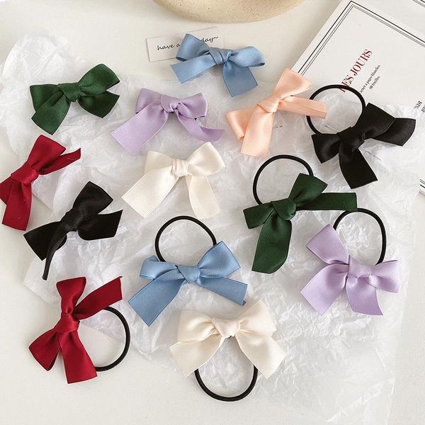 small bowknot elastic hair bands accessories fashion band ribbon bow ponytail tie scrunchies for women girls, Slivery;white
small bowknot elastic hair bands accessories fashion band ribbon bow ponytail tie scrunchies for women girls, Slivery;white
