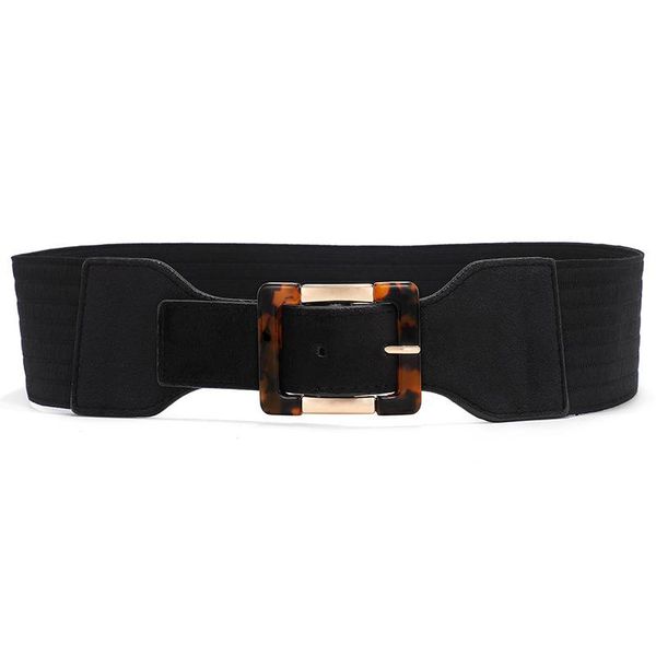 belts women elastic waistband pu leather western waist belt wide luxury designer brand for casual adult, Black;brown
belts women elastic waistband pu leather western waist belt wide luxury designer brand for casual adult, Black;brown