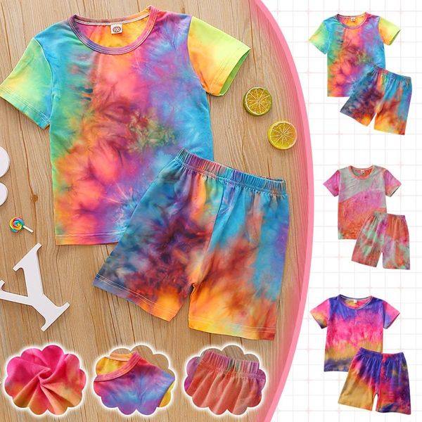 clothing sets baby girl set toddler kids girls summer cute tie-dye printed short-sleeved clothes 2021, White
clothing sets baby girl set toddler kids girls summer cute tie-dye printed short-sleeved clothes 2021, White