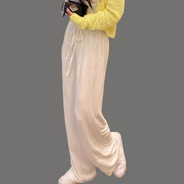 women's pants & capris women wide leg female drop elastic waist casual work loose straight sport sweatpants long trousers summer spring, Black;white
women's pants & capris women wide leg female drop elastic waist casual work loose straight sport sweatpants long trousers summer spring, Black;white