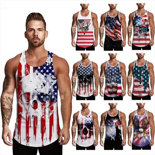 mens sports vest american independence day 3d digital printing loose casual, White;black
mens sports vest american independence day 3d digital printing loose casual, White;black
