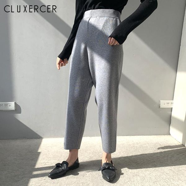 women's pants & capris korean fashion 2021 winter high waist harem woolen women casual solid warm female ankle length pant, Black;white
women's pants & capris korean fashion 2021 winter high waist harem woolen women casual solid warm female ankle length pant, Black;white