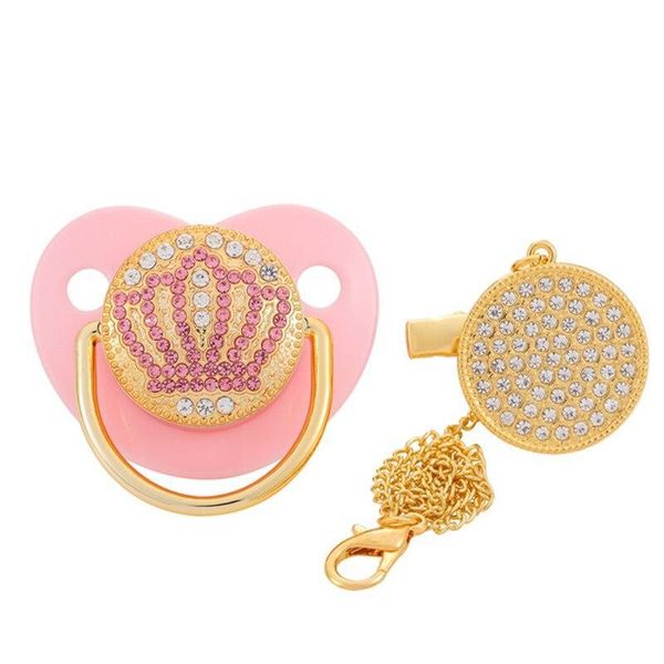 pacifiers# bling pink crown rhinestones baby pacifier lollipop elegant infant dummy cocka chupeta shower gift
pacifiers# bling pink crown rhinestones baby pacifier lollipop elegant infant dummy cocka chupeta shower gift