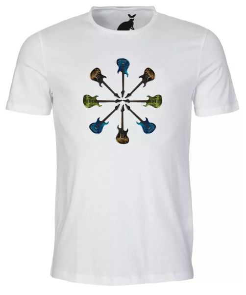 Circular Electric Guitars MENS T SHIRT guitarist guitar player play rock love, White;black
Circular Electric Guitars MENS T SHIRT guitarist guitar player play rock love, White;black