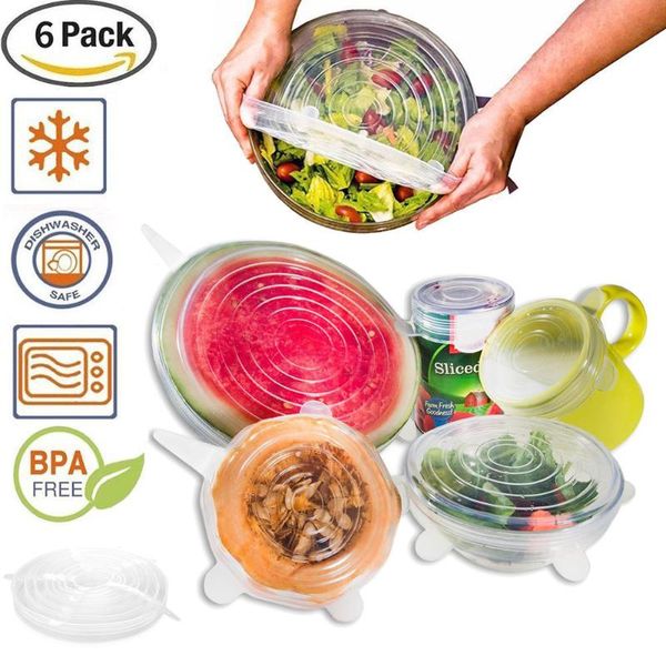 food savers & storage containers silicone bag lids for bowls cups cover set of 6 saver stretch lid wrap hermetic bags utensilio de cozinha
food savers & storage containers silicone bag lids for bowls cups cover set of 6 saver stretch lid wrap hermetic bags utensilio de cozinha