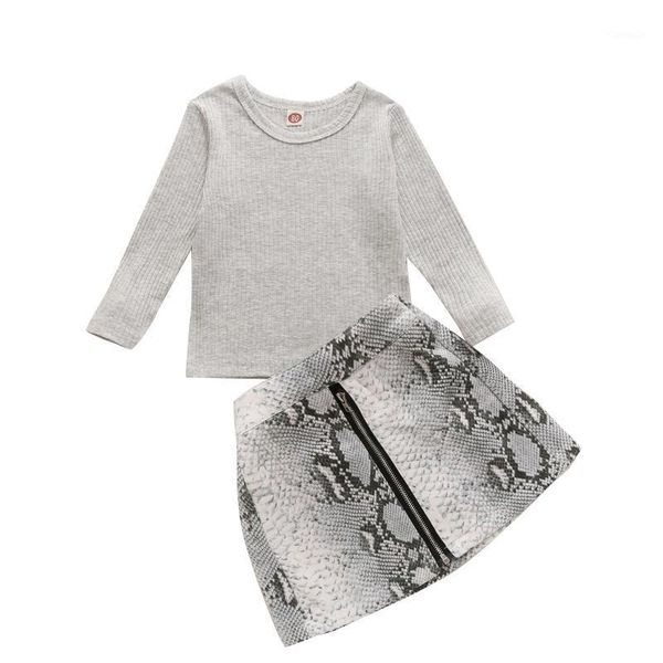 toddler fashion kids girls clothes sets 2pcs ruffles solid knit long sleeve snakeskin print skirt baby 1-5y outfits clothing, White
toddler fashion kids girls clothes sets 2pcs ruffles solid knit long sleeve snakeskin print skirt baby 1-5y outfits clothing, White
