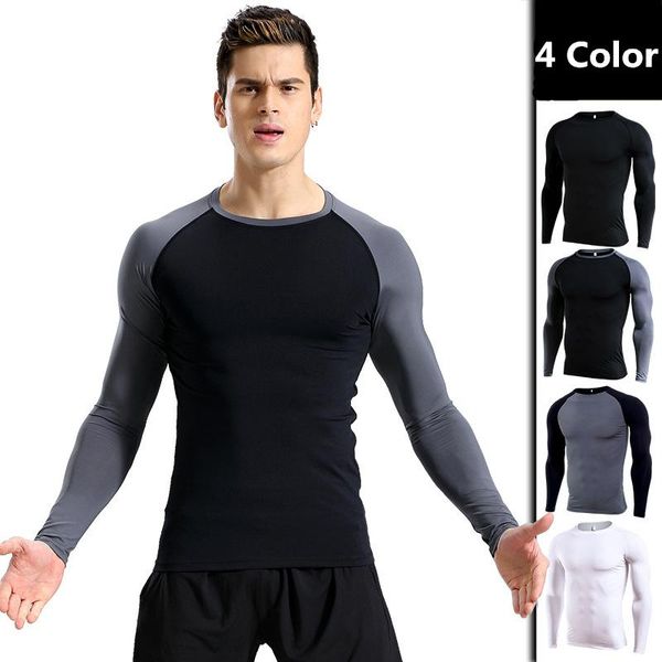 sportswear mens compression tights pro t shirts cycling jogging fitness running gym long sleeve shirt multicolors m-4xl jerseys, Black;blue
sportswear mens compression tights pro t shirts cycling jogging fitness running gym long sleeve shirt multicolors m-4xl jerseys, Black;blue