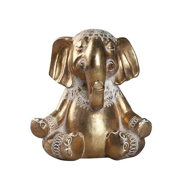 decorative objects & figurines european gold vintage elephant sculpture model creative resin artware animal craft ornament decor home decora
decorative objects & figurines european gold vintage elephant sculpture model creative resin artware animal craft ornament decor home decora