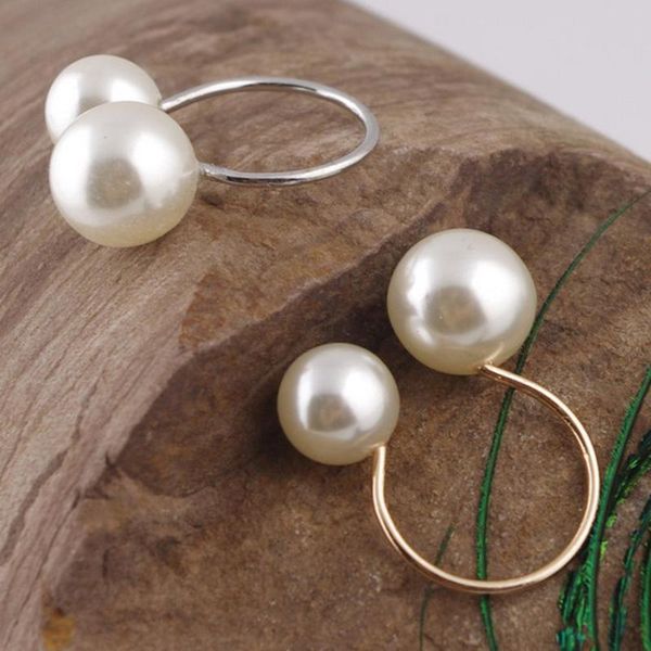 cluster rings fashion pearl ring exaggerated u-shaped opening women elegant lady jewelry accessories, Golden;silver
cluster rings fashion pearl ring exaggerated u-shaped opening women elegant lady jewelry accessories, Golden;silver