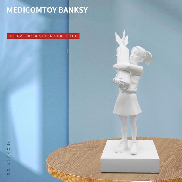 desk & table clocks modern art bomb hugger banksy sculpture girl street resin statue creative home gifts deskdecor
desk & table clocks modern art bomb hugger banksy sculpture girl street resin statue creative home gifts deskdecor
