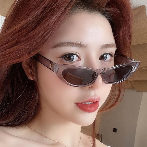 sunglasses american style 2021 trends fashion women personality small box cat's eye glasses vintage street s decorative uv400, White;black
sunglasses american style 2021 trends fashion women personality small box cat's eye glasses vintage street s decorative uv400, White;black