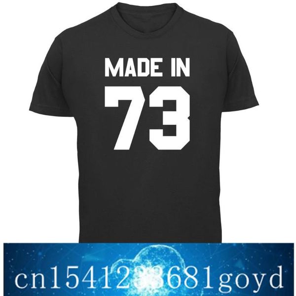 men's t-shirts made in '73 - mens t-shirt 13 colours 43rd birthday present gift -1973 short sleeves o-neck t shirt tshirt homme, White;black
men's t-shirts made in '73 - mens t-shirt 13 colours 43rd birthday present gift -1973 short sleeves o-neck t shirt tshirt homme, White;black