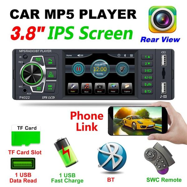 car video autoradio bluetooth auto audio stereo mp5 player 3.8 inch radio fm 1 din usb steering wheel control
car video autoradio bluetooth auto audio stereo mp5 player 3.8 inch radio fm 1 din usb steering wheel control
