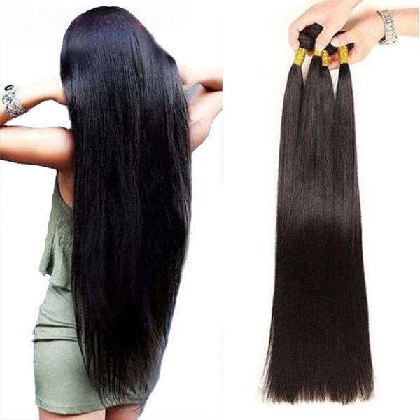 36 38 40 inch bundles with closure brazilian straight human hair weave long remy hair extensions 1/3/4 bundles with closure, Black;brown
36 38 40 inch bundles with closure brazilian straight human hair weave long remy hair extensions 1/3/4 bundles with closure, Black;brown