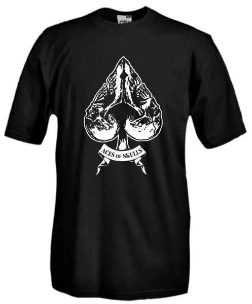 shirt ace of spades a105 skull skull metal rock ultras t-shirt cotton flag, White;black
shirt ace of spades a105 skull skull metal rock ultras t-shirt cotton flag, White;black