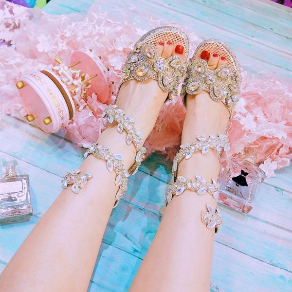 summer japanese ribbon drill ins roman serpentine wrapped handmade thick-bottom muffin sandals, Black
summer japanese ribbon drill ins roman serpentine wrapped handmade thick-bottom muffin sandals, Black