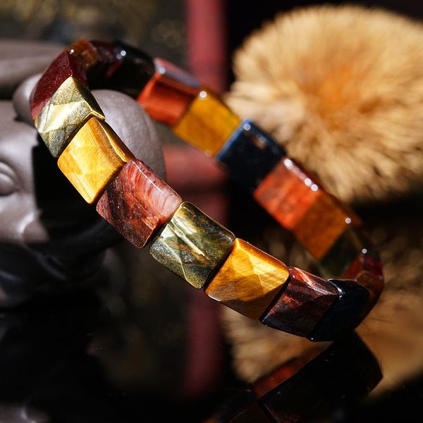 beaded, strands boeycjr colorful tiger eyes natural stone beads bangles & bracelets handmade jewelry energy bracelet for women or men, Black
beaded, strands boeycjr colorful tiger eyes natural stone beads bangles & bracelets handmade jewelry energy bracelet for women or men, Black