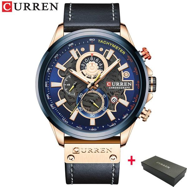 wristwatches curren men watch date display leather creative quartz wrist watches relogio masculino gift with boxes, Slivery;brown
wristwatches curren men watch date display leather creative quartz wrist watches relogio masculino gift with boxes, Slivery;brown