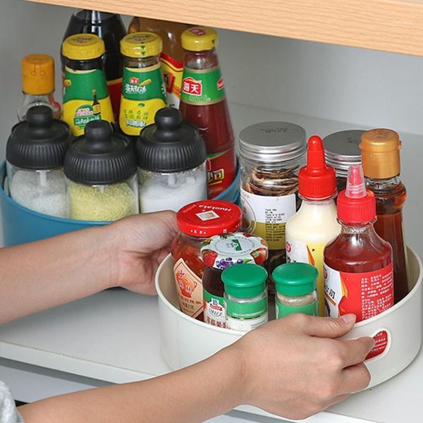 rotating tray kitchen organizer non-skid storage for spice jar lazy susan round turntable with handle bottles & jars
rotating tray kitchen organizer non-skid storage for spice jar lazy susan round turntable with handle bottles & jars