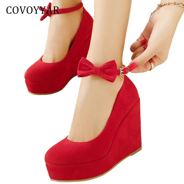 elegant bowtie women high heels spring platform wedges red wedding pumps buckle strap casual shoes whh622 dress, Black
elegant bowtie women high heels spring platform wedges red wedding pumps buckle strap casual shoes whh622 dress, Black