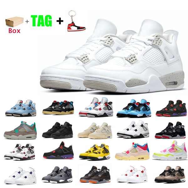 university blue basketball shoes 4 4s jumpman taupe haze black cat pure money bred guava ice metallic purple fire red white oreo men sports
university blue basketball shoes 4 4s jumpman taupe haze black cat pure money bred guava ice metallic purple fire red white oreo men sports
